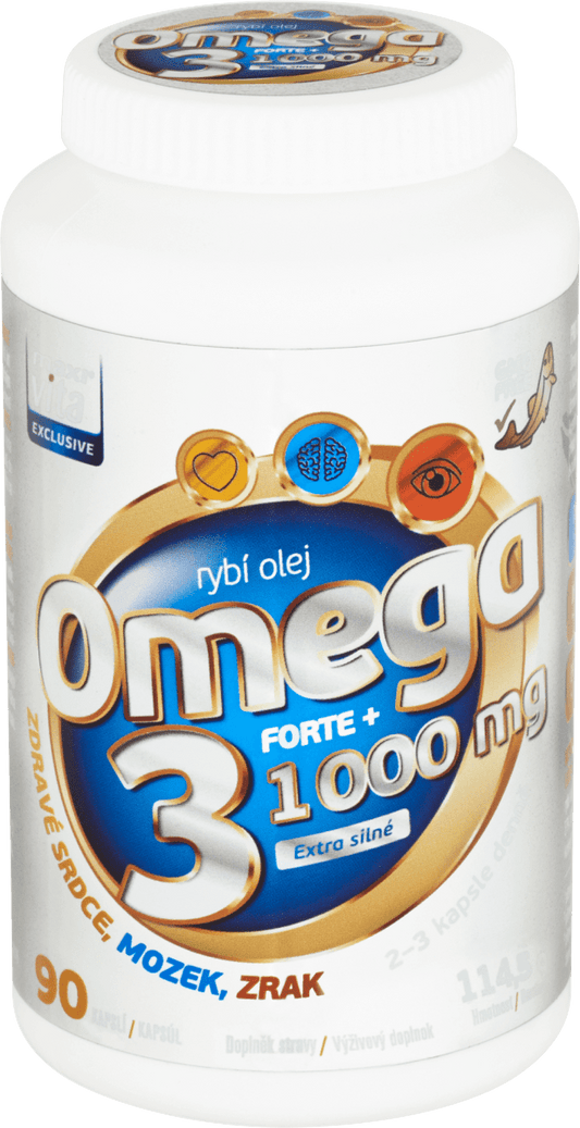 Maxivita Omega 3 Forte+, 90 capsules