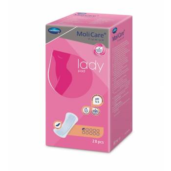 MoliCare Lady 0.5 drops incontinence pads 28 pcs