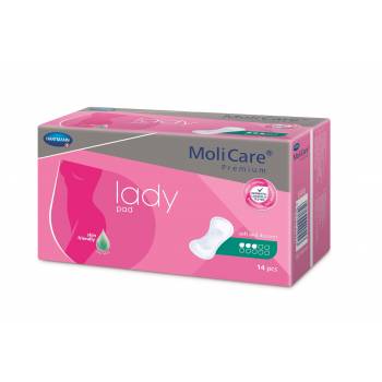 MoliCare Lady 3 drops incontinence pads 14 pcs