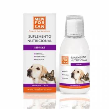 Menforsan Seniors liquid food supplement for dogs and cats 120 ml