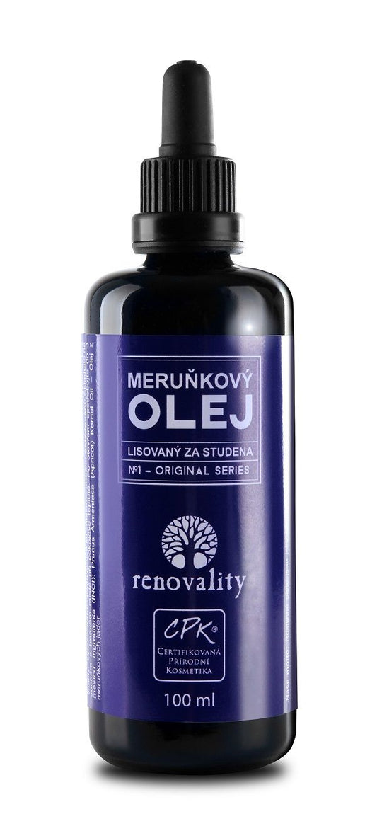 Renovality Cold pressed apricot oil 100 ml - mydrxm.com