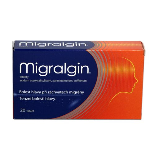 Migralgin 20 tablets - mydrxm.com