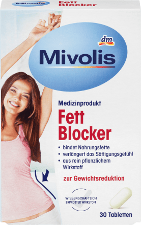 Mivolis fat blocker, 30 tablets