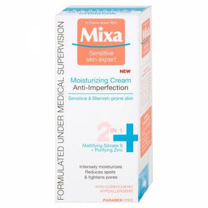 Mixa Moisturizing Anti-imperfection Cream 2-in-1 50 ml