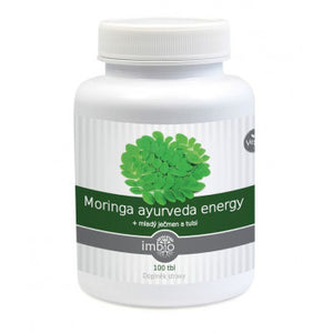 Imbio Moringa ayurveda energy 100 tablets - mydrxm.com