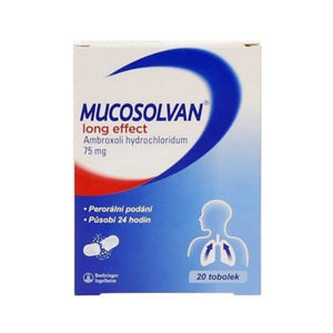 Mucosolvan Long Effect 75 mg 20 capsules - mydrxm.com