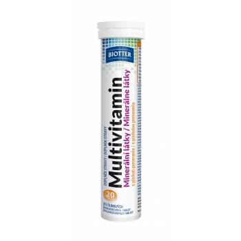 Biotter Multivitamin minerals flavor orange 20 effervescent tablets - mydrxm.com