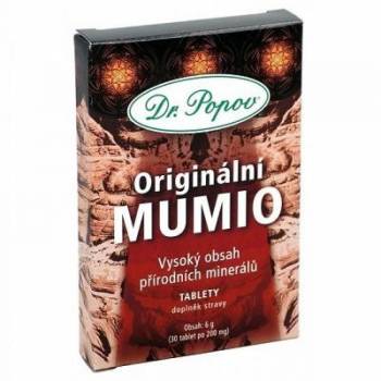 Dr. Popov MUMIO 200 mg 30 tablets - mydrxm.com