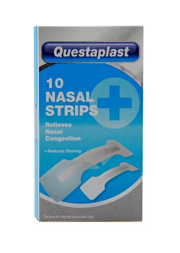 Questaplast Nasal Strips 10 pcs Nasal congestion relief