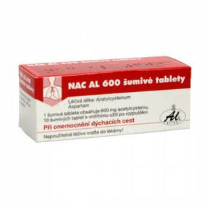 Nac AL 600 mg 10 effervescent tablets