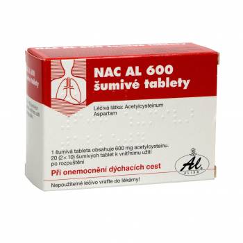 Nac AL 600 mg 20 effervescent tablets