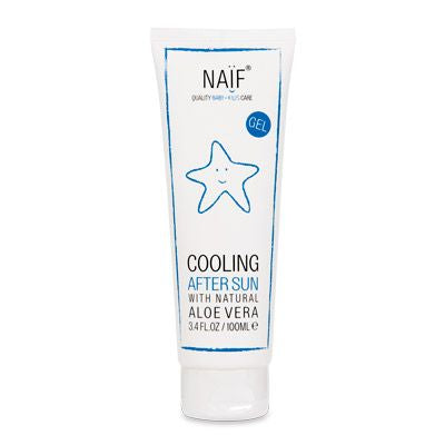 NAIF After-sun cooling gel for children and babies 100 ml - mydrxm.com