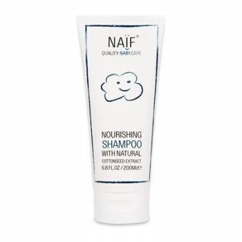 NAIF Nourishing shampoo with natural cottonseed extract 200 ml
