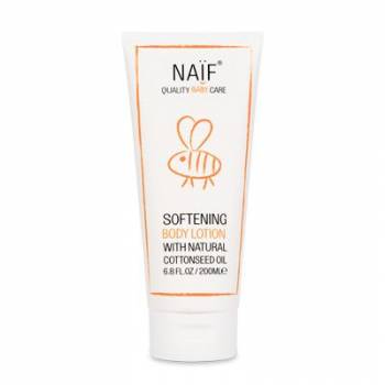 NAIF Softening body lotion with natural cottonseed extract 200 ml