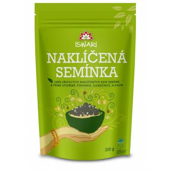 Iswari BIO Sprouted seeds mixture 250 g - mydrxm.com
