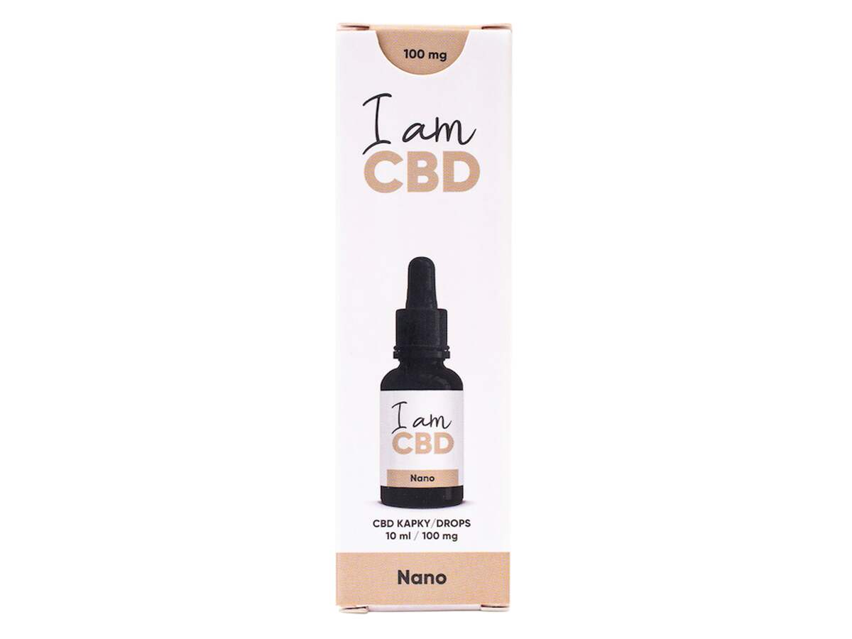 I am CBD Nano CBD drops 10 ml