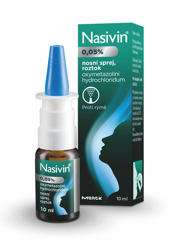Nasivin 0.05% nasal spray 10 ml - mydrxm.com