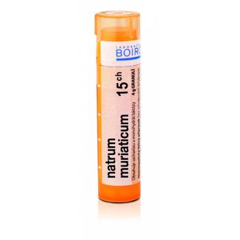 Boiron NATRUM MURIATICUM CH15 granules 4 g - mydrxm.com