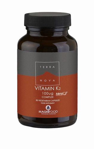 Terranova Vitamin K2 100 mcg complex 50 capsules