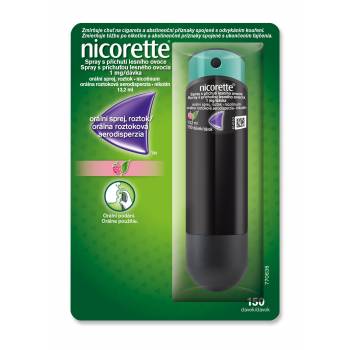 Nicorette Spray with Forest Fruit Flavor 1mg / Dose Oral Spray, 13.2 ml solution