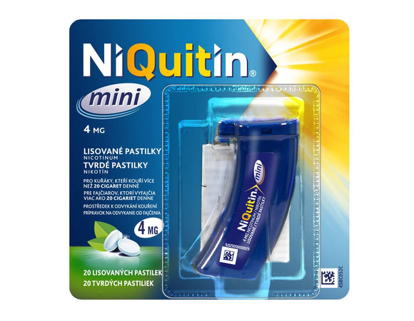 Niquitin mini 4 mg 20 compressed pastilles - mydrxm.com