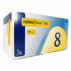 Novo Nordisk NovoFine 30G x 8 mm insuline needles 100 pcs