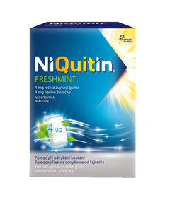 Niquitin Freshmint 4 mg medicinal chewing gum 100 pcs - mydrxm.com