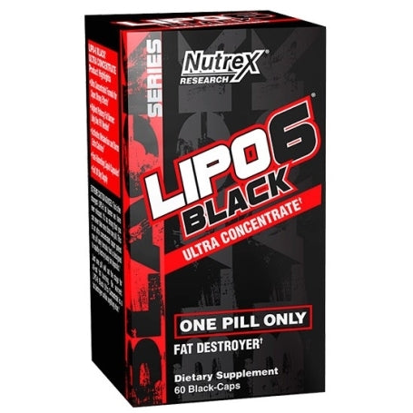 NUTREX LIPO 6 BLACK ULTRA CONCENTRATE 60 CAPSULES - mydrxm.com