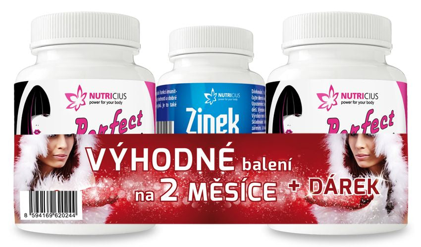 Nutricius Perfect HAIR new - methionine 500 mg 2 x 100 tablets + gift - mydrxm.com