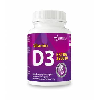 Nutricius Vitamin D3 EXTRA 2500 IU 30 tablets
