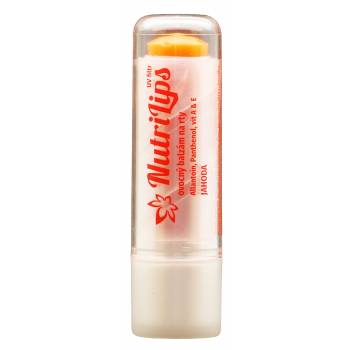 Nutricius NutriLips lip balm with panthenol strawberry 4.8 g