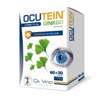 Ocutein Ginkgo Lutein Da Vinci Academia 15 mg 60 + 30 capsules