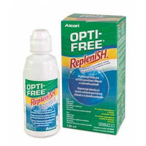 Opti free REPLENISH contact lens solution 120 ml