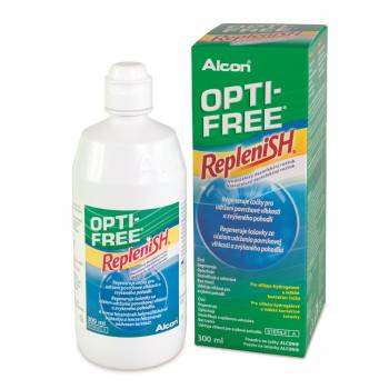 Opti free REPLENISH solution for contact lenses 300 ml