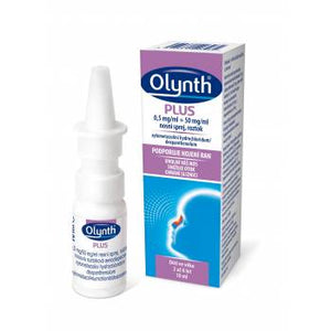 Olynth Plus 0.5 mg / ml + 50 mg / ml nasal spray 10 ml