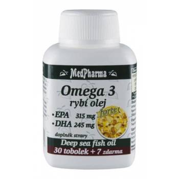 Medpharma Omega 3 fish oil Forte 37 capsules