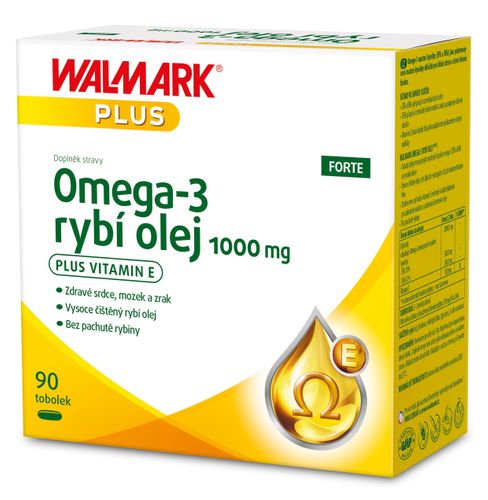 Walmark Omega-3 Fish Oil FORTE 1000 mg 90 capsules