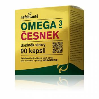 Nefdesanté Omega 3 garlic 90 capsules