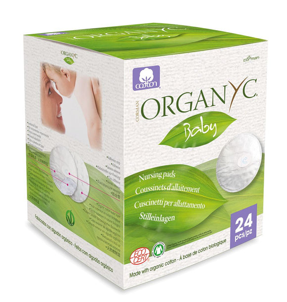 Organyc Organic cotton bra inserts 24 pcs - mydrxm.com