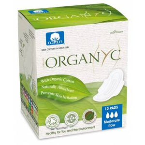Organyc sanitary daily pads Organic 10 pcs