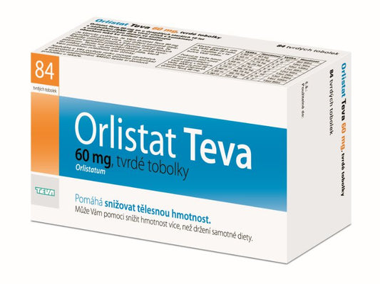 Orlistat Teva 60 mg 84 capsules weight loss - mydrxm.com