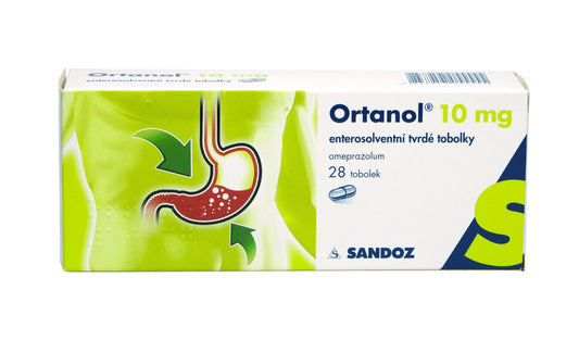 Sandoz Ortanol 10 mg 28 hard capsules - mydrxm.com