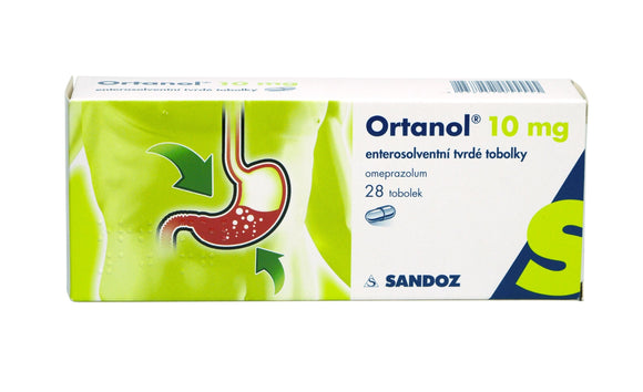 Sandoz Ortanol 10 mg 28 hard capsules - mydrxm.com