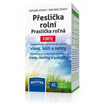 Biotter Field horsetail FORTE 45 tablets - mydrxm.com