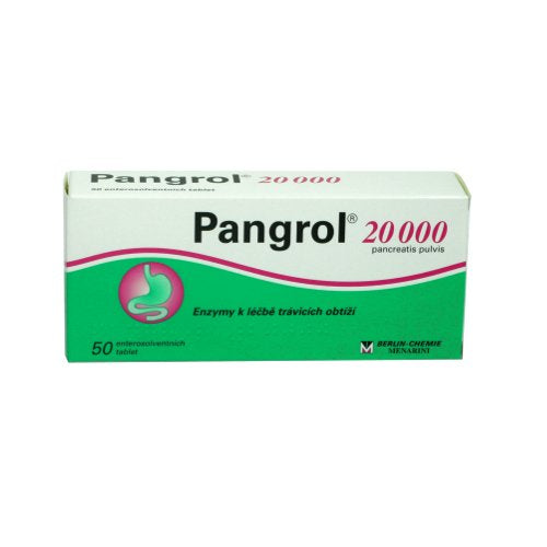 Pangrol 20000 50 tablets - mydrxm.com