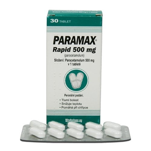 Paramax Rapid 500 mg 30 tablets - mydrxm.com