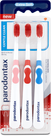 Parodontax toothbrush Gentle Clean Extra Soft 3pcs