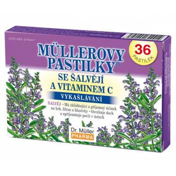 Dr. Müller Müller's 36 lozenges with sage - mydrxm.com