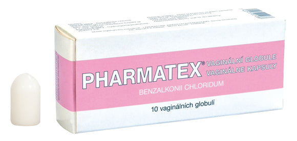 Pharmatex Vaginal repositories 10 pcs - mydrxm.com