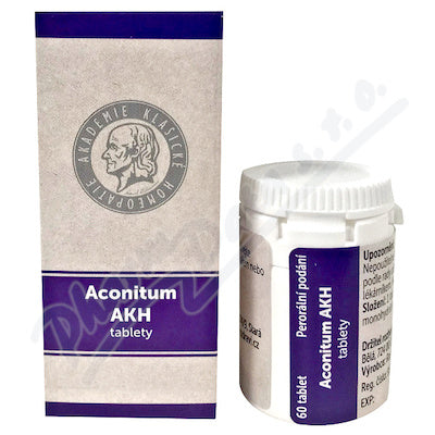 ACONITUM AKH uncoated tablets 60